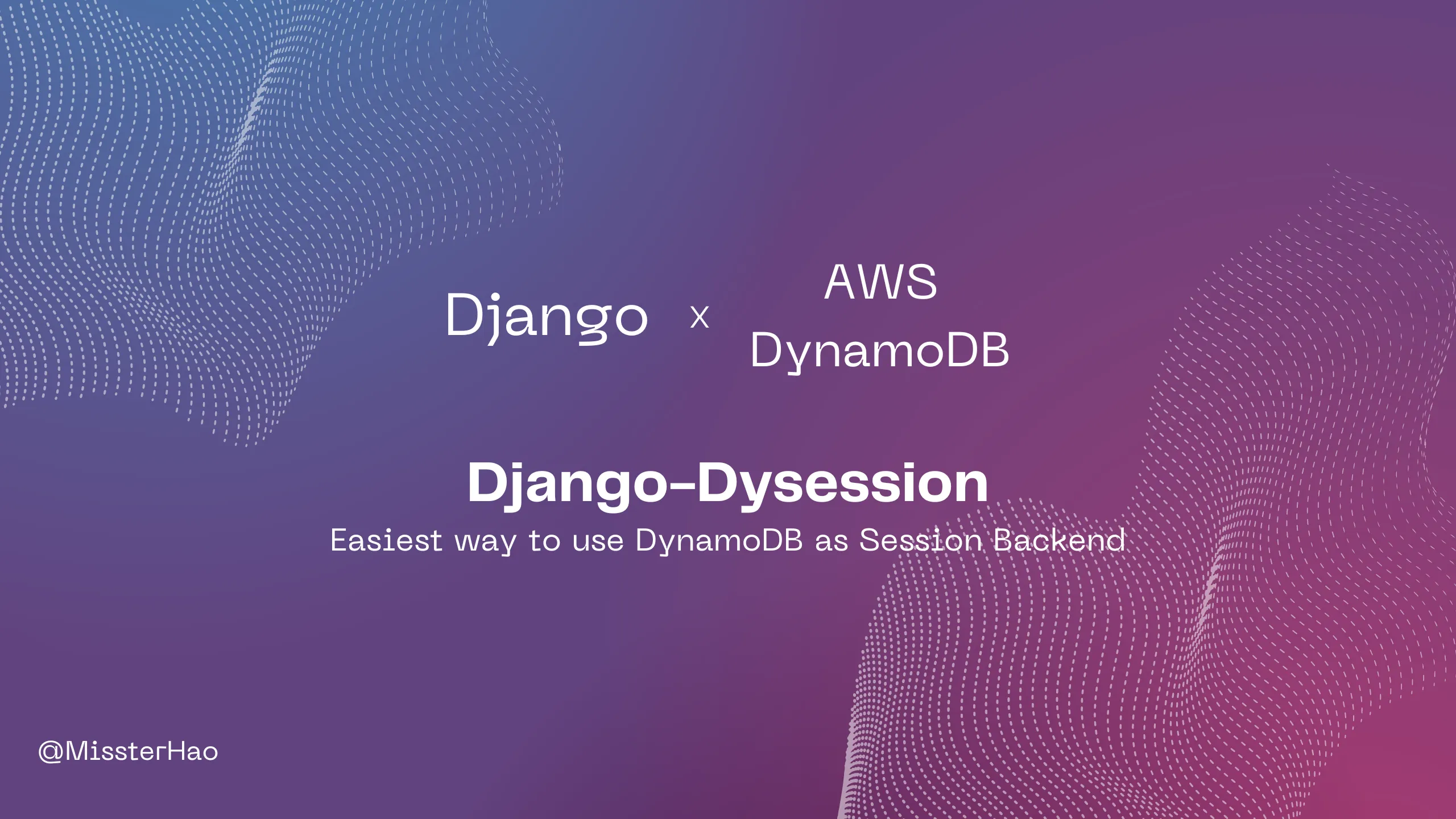 Django-dysession: The reasons you may want to choose aws dynamodb as session-database!